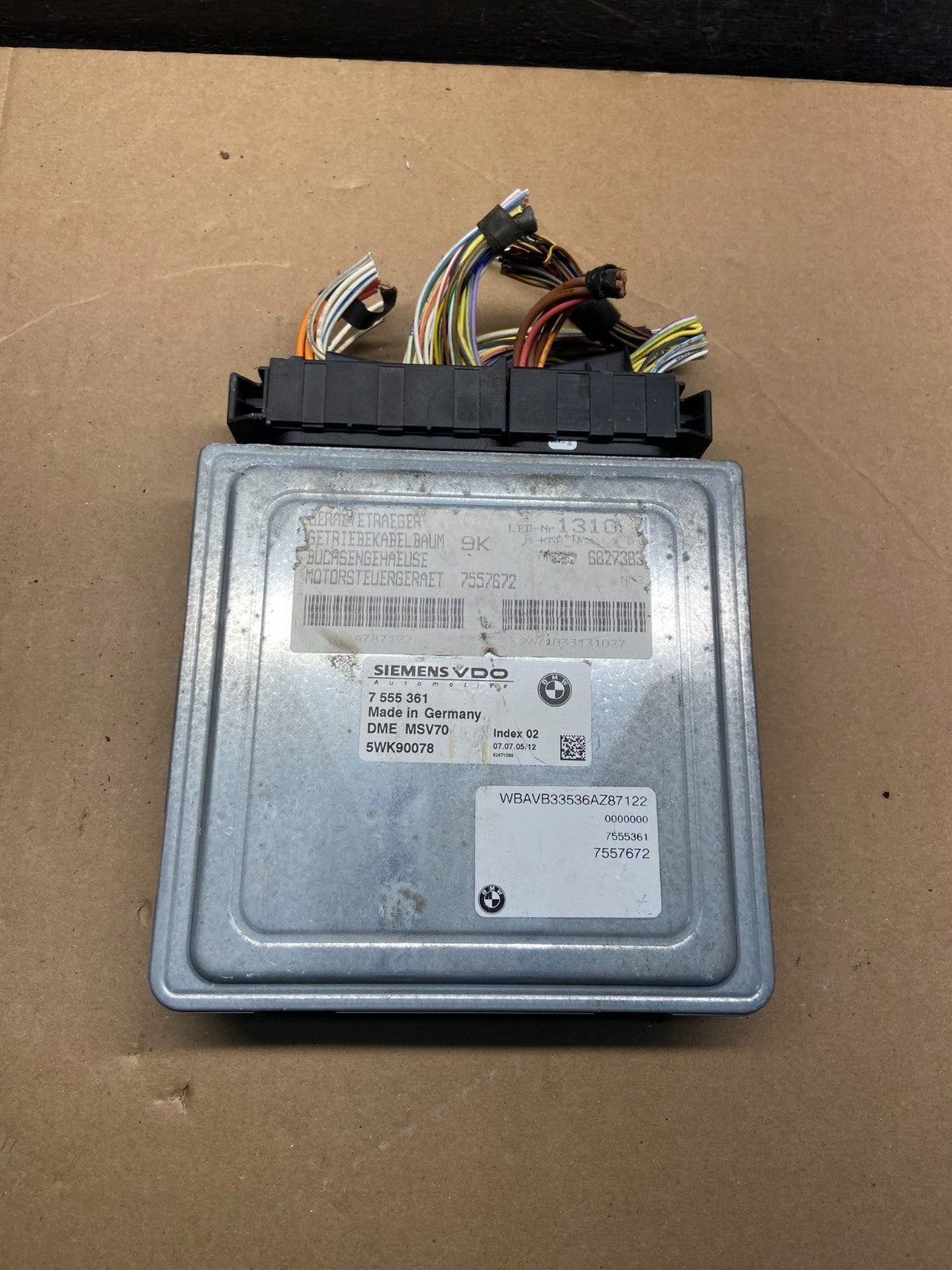 2006 - 2007 BMW 325i 525i ECU ECM Engine Control Module Computer AF9027 DG0