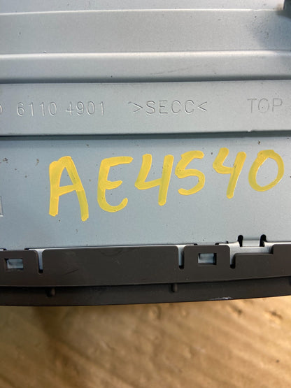 2009-2010 Hyundai Elantra Center Radio Climate Control Air Vent Bezel AE4540 DG7
