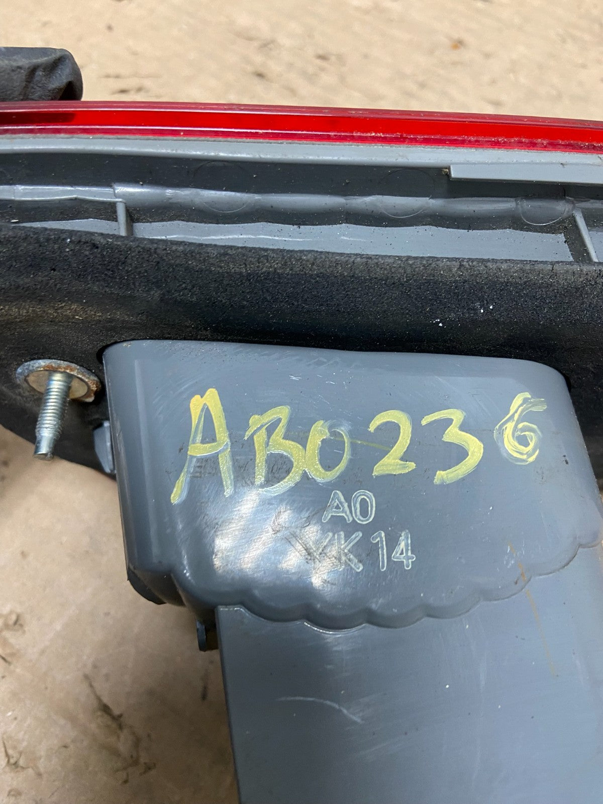 2009 to 2014 Acura Tsx Sedan Right Passenger Tail Light Inner Oem AB0236 LK7