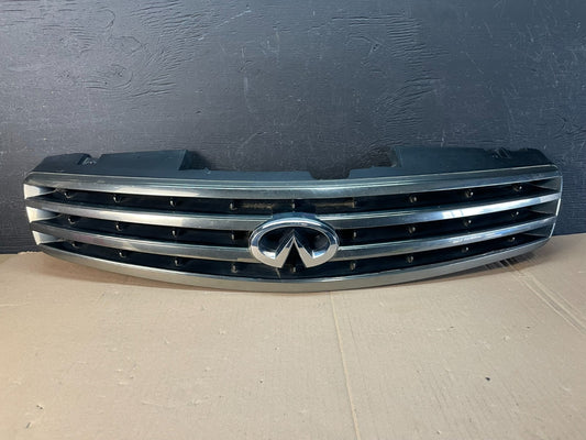 2005 to 2006 Infiniti G35 Sedan Front Upper Grille with Emblem AD8388 DG0