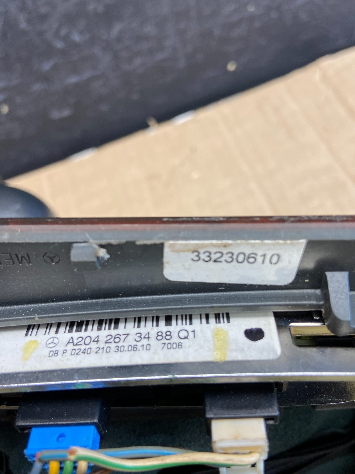 2008 - 2011 Mercedes W204 C350 C300 C250 Center Console Shift Shifter AE1837 DG5
