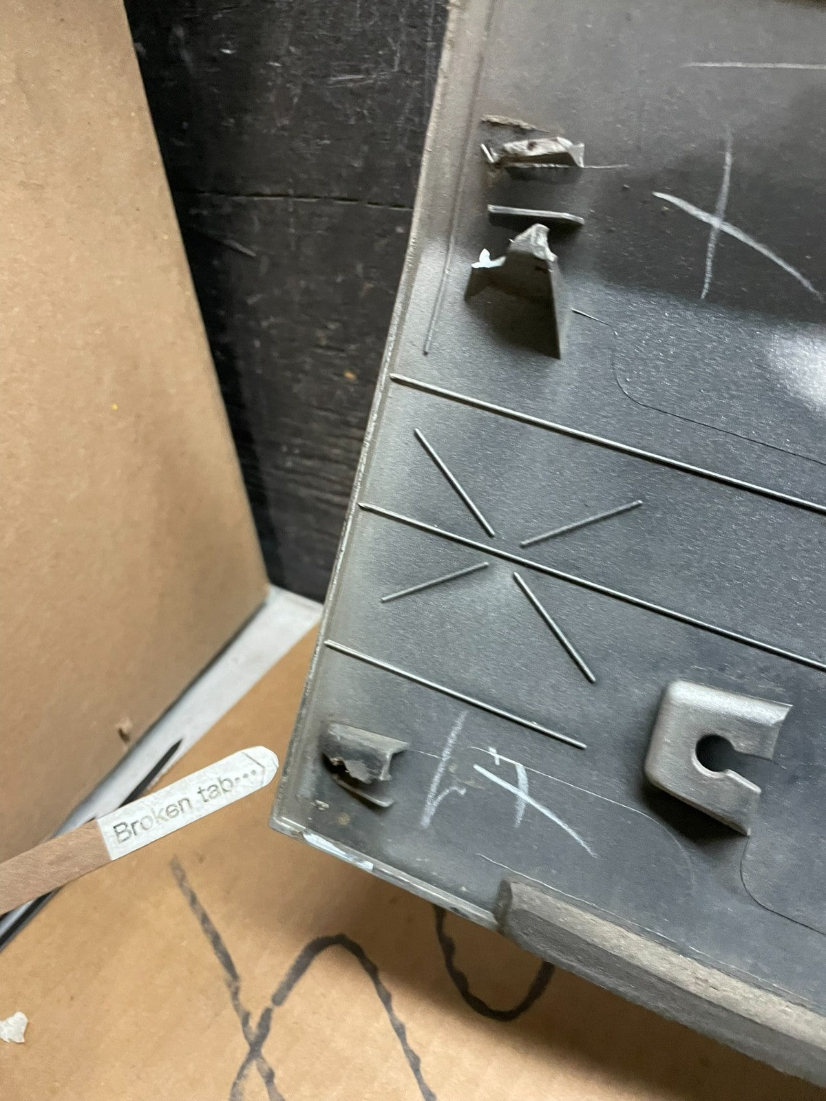 2011-2018 Dodge Grand Caravan Rear Tail Gate Trim Molding Panel OEM Y1778 DG7