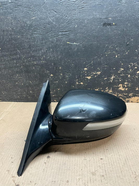 2009 to 2014 Hyundai Genesis Sedan Left Driver Turn Signal Door Mirror AA2012 MS0