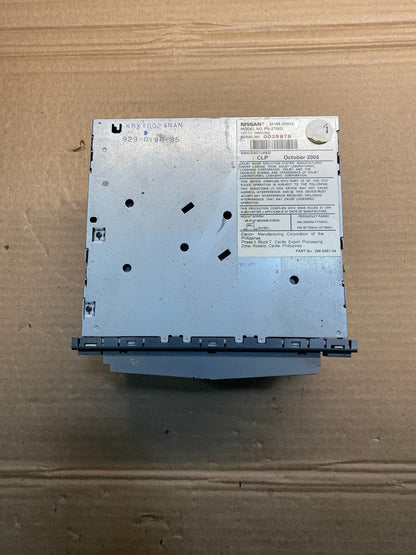 2006 Nissan Maxima Receiver Cassette 6CD Changer Bose 28188 ZK01A aa3247 DG3