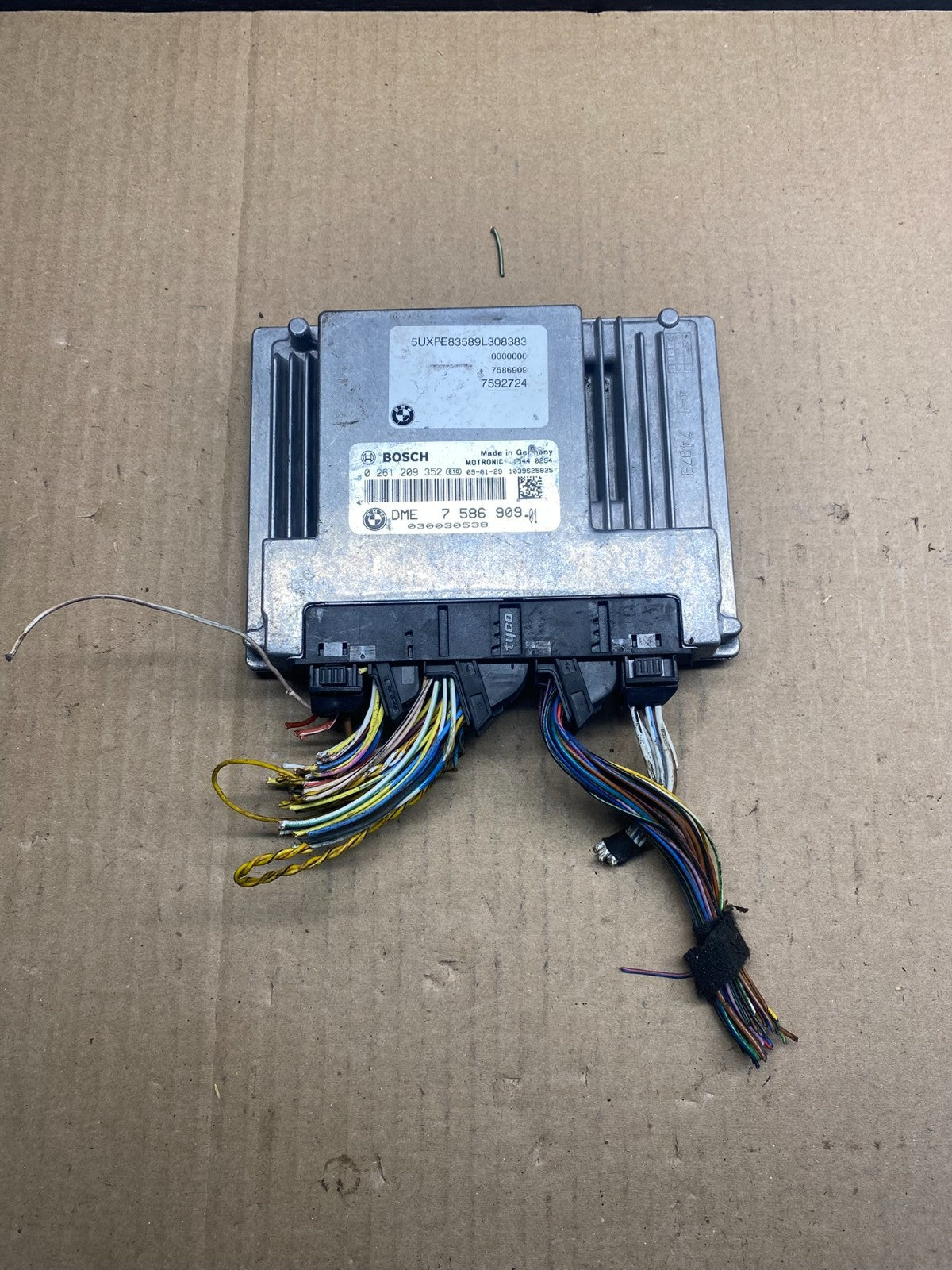 2008 to 2009 Bmw 550i 750i Engine Computer ECU Control Module ECM ag9469 DG0