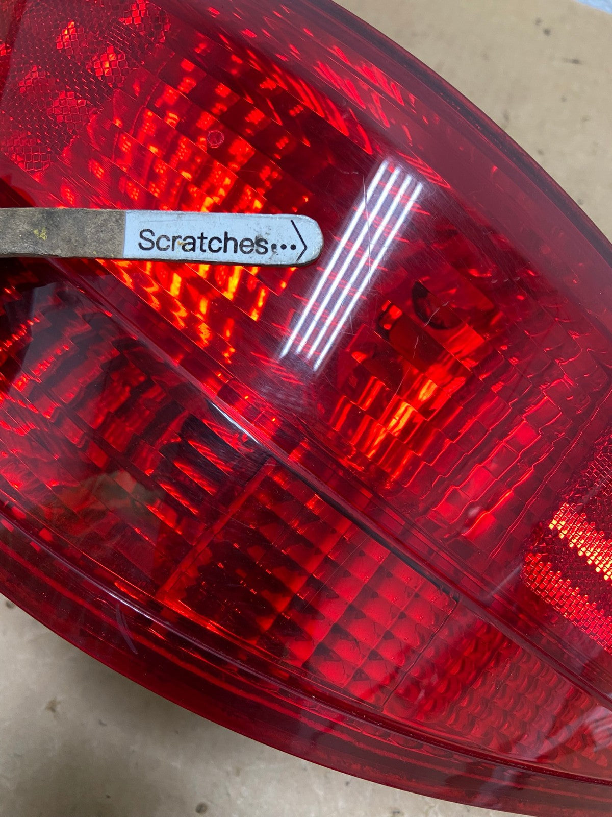 2005 Honda Accord Right Passenger Rh Side Tail Light AD3243 LK3