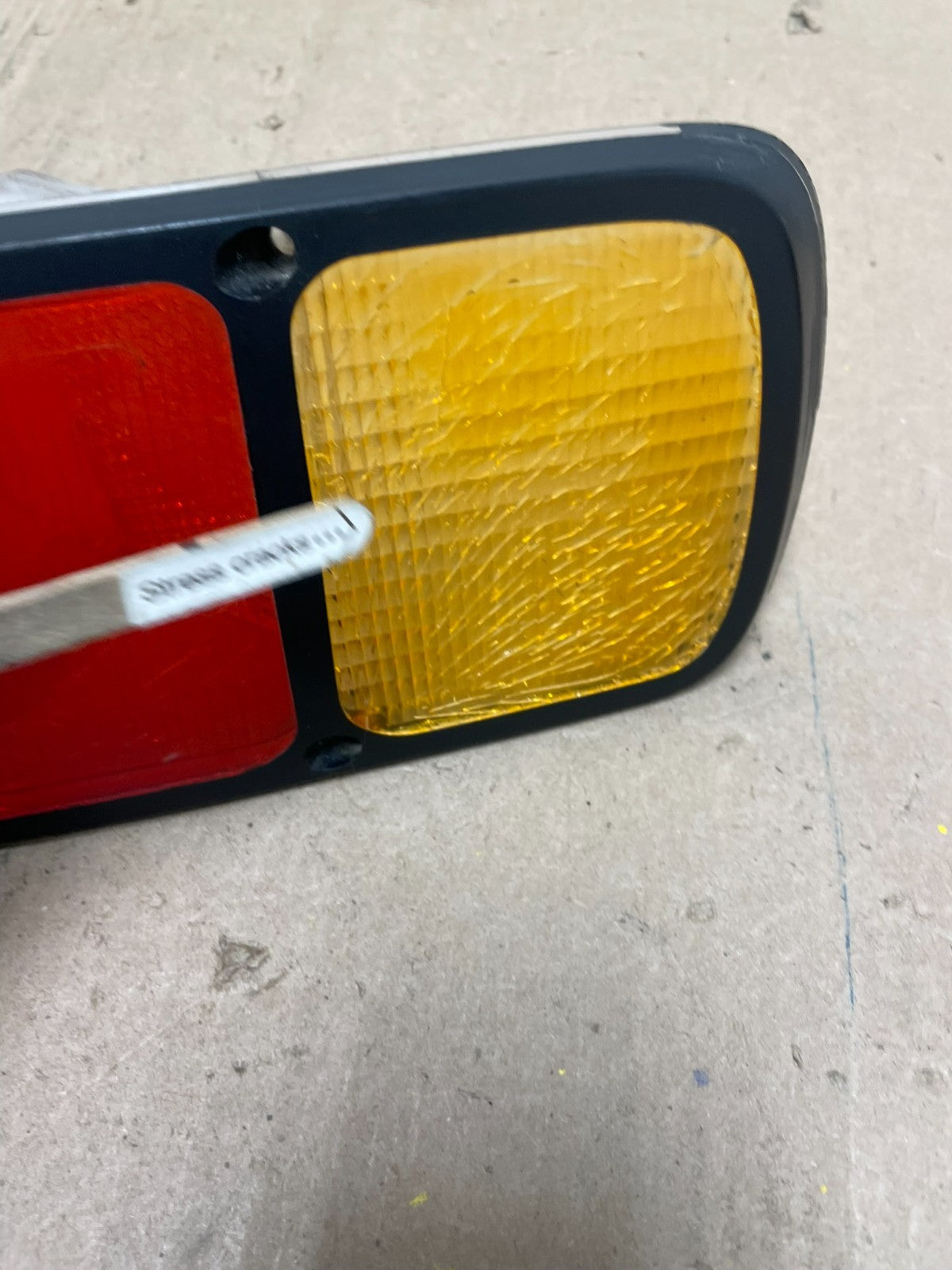 1978  to 1986 Porsche 928 Left Driver LH Tail Light Lens Oem Q4857 DG3