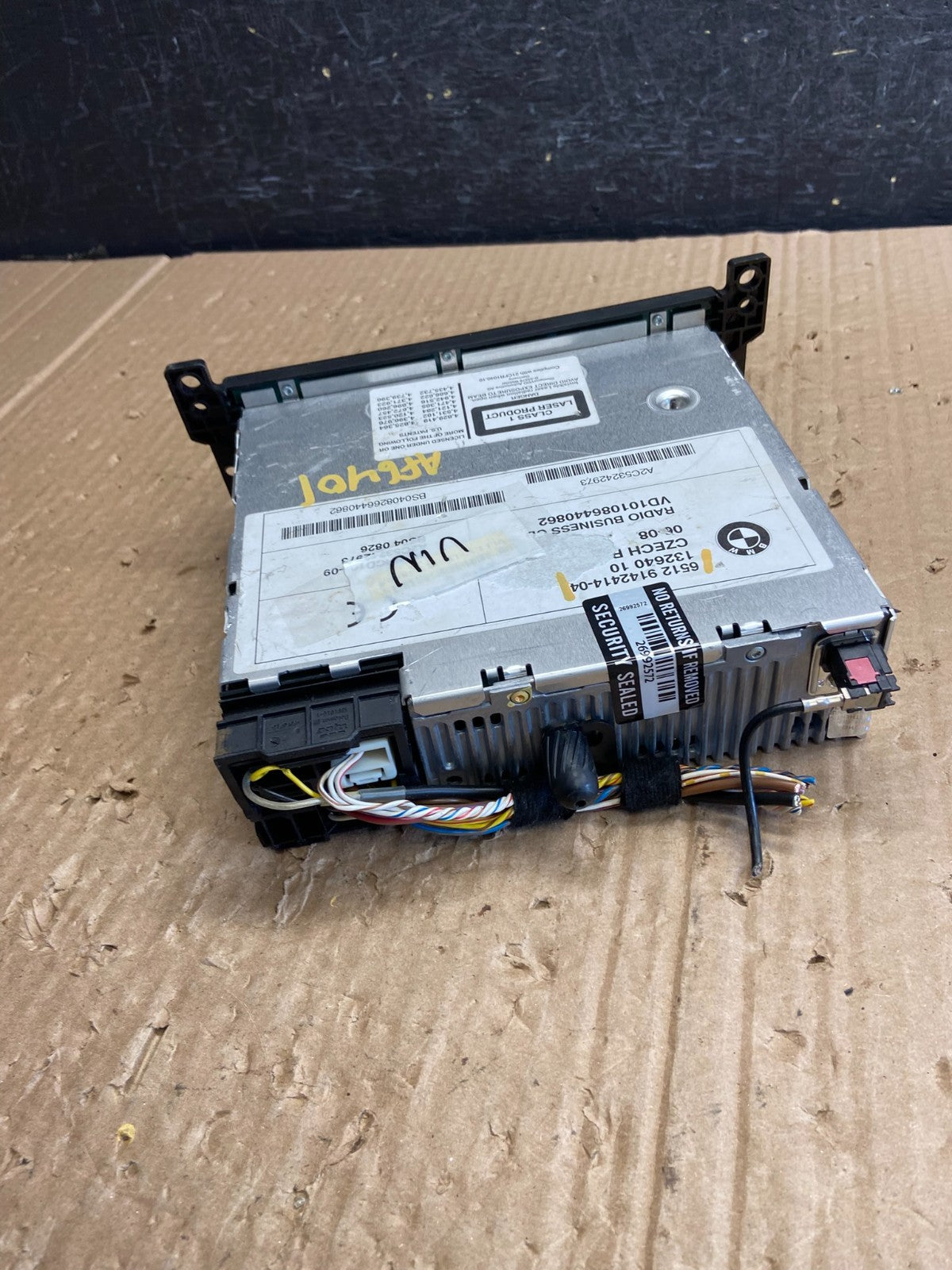 2004-2008 Mini Cooper Am Fm Cd Player Radio Receiver AF6401 DG3