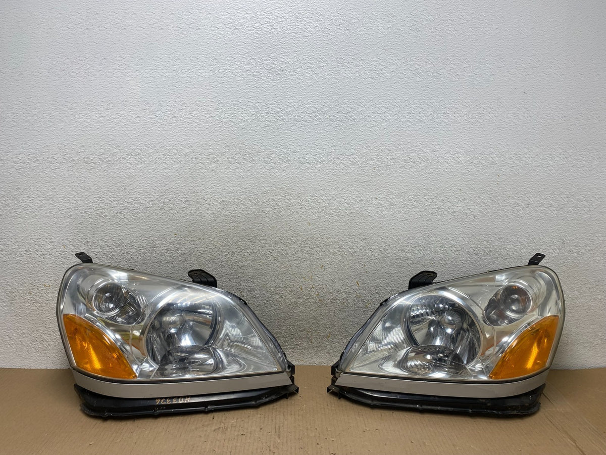 2003 2004 2005 Honda Pilot Left+Right Side Halogen Headlights AJ2578 DW0