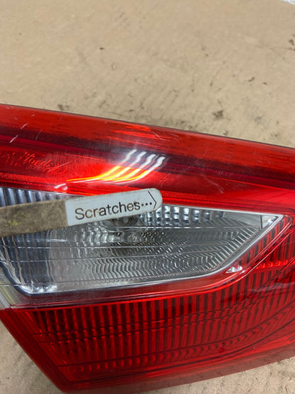 2012 to 2014 Ford Focus Sedan Left Driver Side Inner Tail Light AF3254 LK3