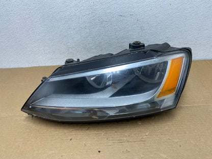 2011 to 2014 Volkswagen Jetta Left Driver LH Headlight Halogen AD3850 DW0