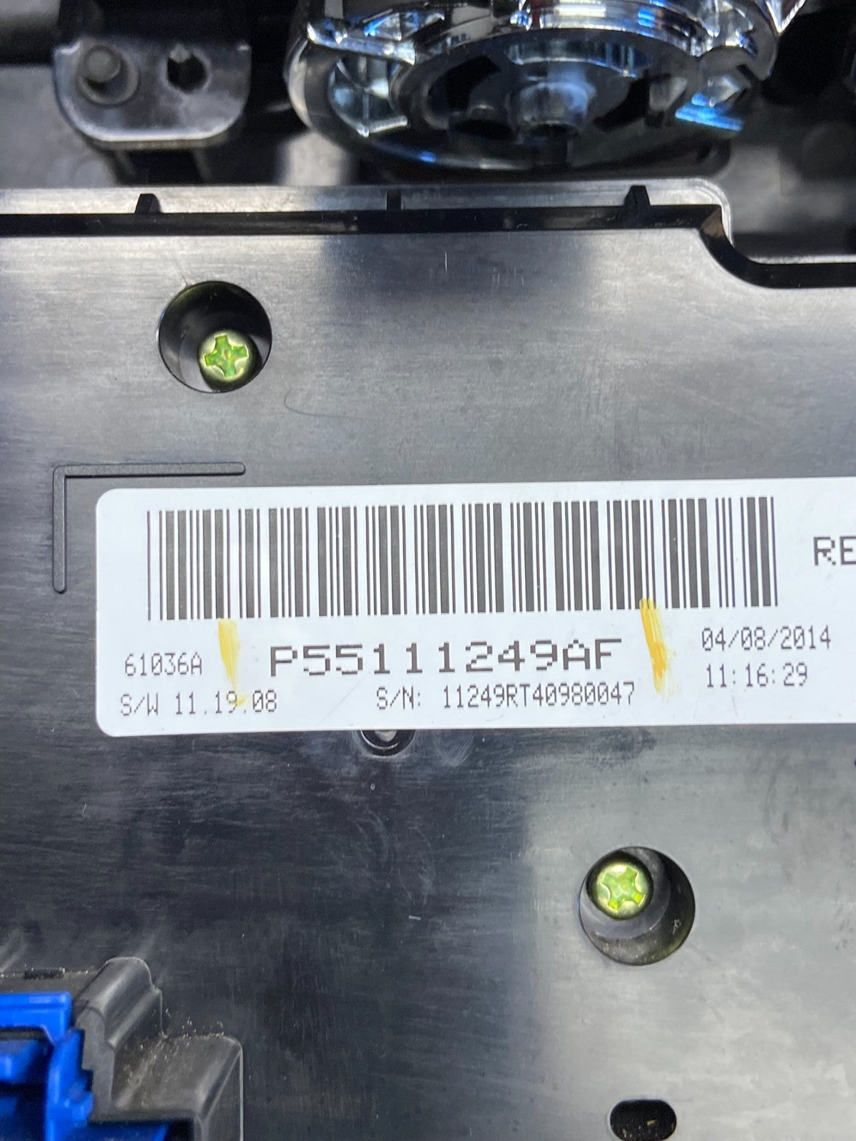 2011-2016 Dodge Grand Caravan Temperature Climate Control AC Heater AF2235 DW7
