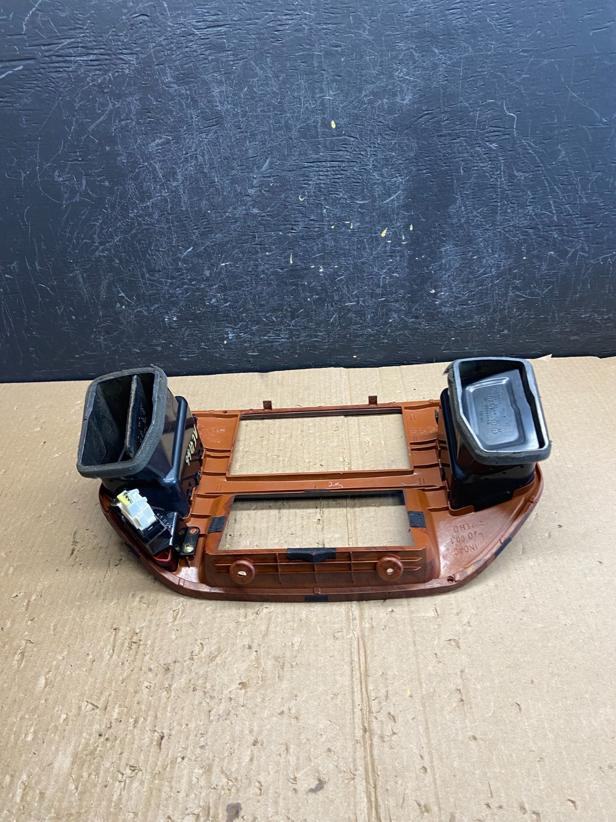 2000 to 2006 Mitsubishi Montero Dash Radio Climate Control Bezel AE4166 DG4