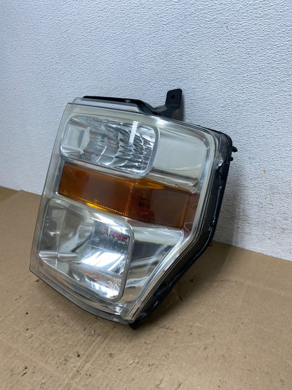 2008 to 2010 Ford F250 Super Duty Left Driver LH Side Headlight AE6131 DW1