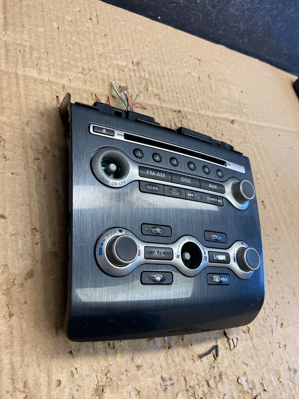 2012 2013 2014 Nissan Maxima Radio Audio Panel Control Bezel Trim ad2007 DG3