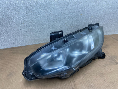 2016 to 2019 Honda Civic Left Driver LH Headlight Halogen AA6208 DG2