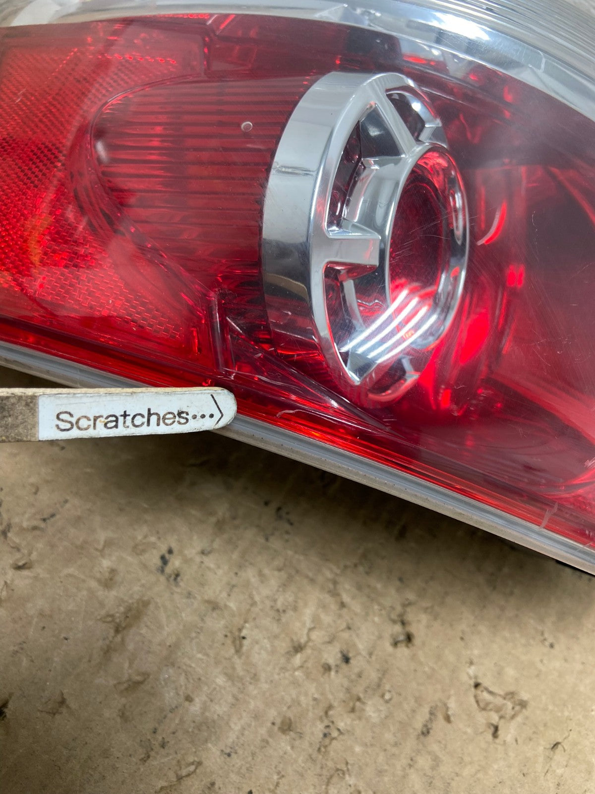 2007 to 2012 GMC Acadia Tail Light Left Side Driver Lh AF8033 LK3