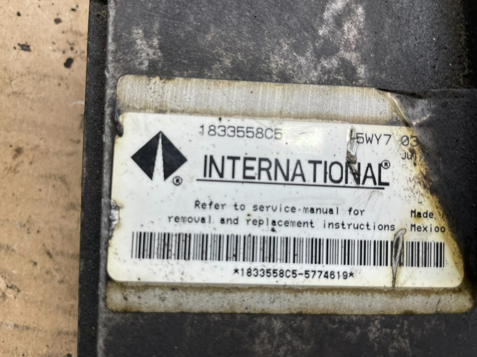 International Diesel Engine Computer ECM ECU 1833558c5 O8449 DG2