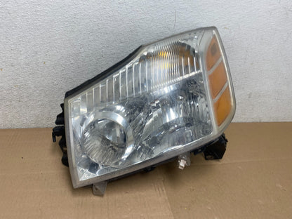 2004 to 2007 Nissan Armada Left Driver Lh Side Headlight Halogen M4620 DW0