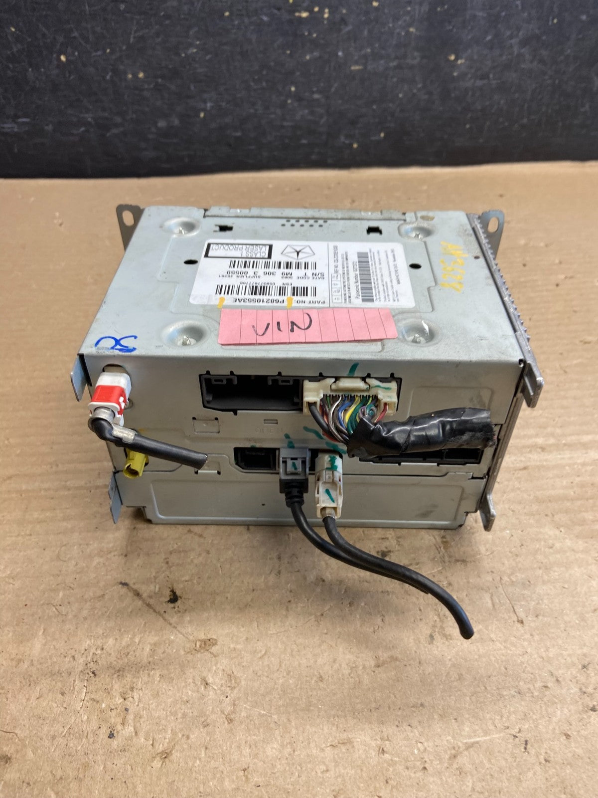 2016 Dodge Journey Radio Info Media CD Player Unit AH3628 DG3