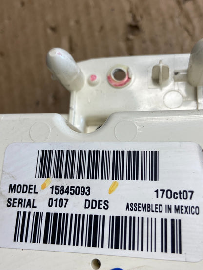 2003-2009 GMC Chevrolet Envoy Trailblazer Climate Control A/C Panel AF1558 DG5
