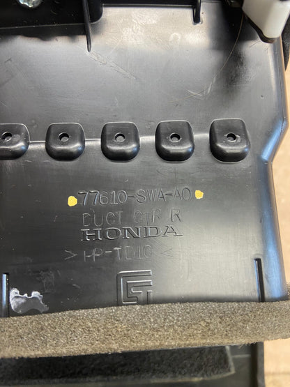 2007 to 2011 Honda CRV CR-V Front Center Panel Clock Air Vent af2458 DG5
