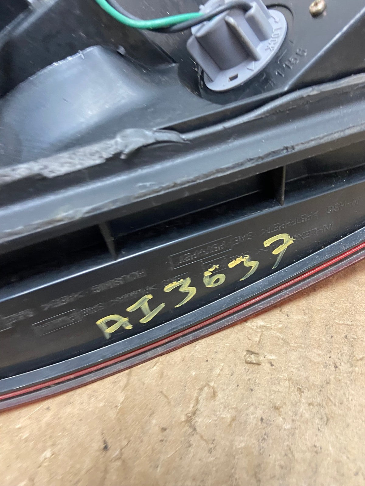 2004 2005 2006 Nissan Sentra Right Passenger Rh Side Tail Light AI3637 LK7