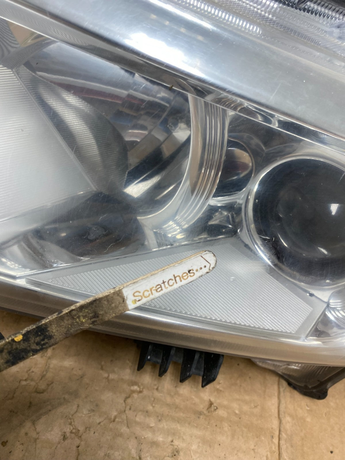 2012 to 2017 Nissan Quest Left Driver LH Side Headlight Halogen DEPO AI5551 DW3
