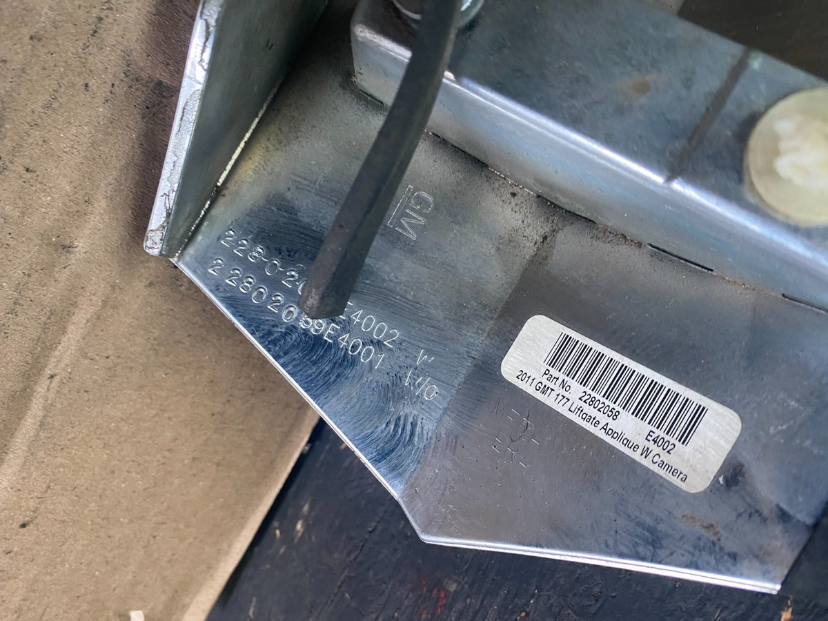 2010-2015 Gmc Terrain Lift Gate Handle Back Up with Camera Camera Panel S5601 DG7