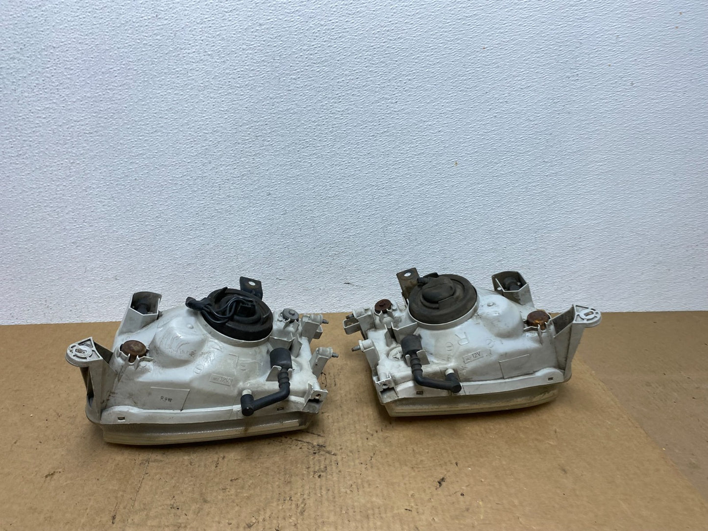 1999-2004 Nissan Pathfinder Left+Right Side Set Halogen Headlights Oem AC3303 DW5
