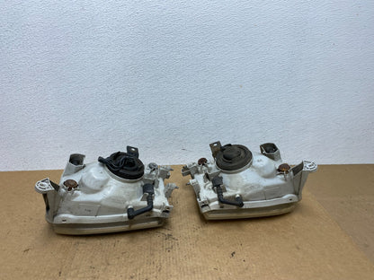 1999-2004 Nissan Pathfinder Left+Right Side Set Halogen Headlights Oem AC3303 DW5