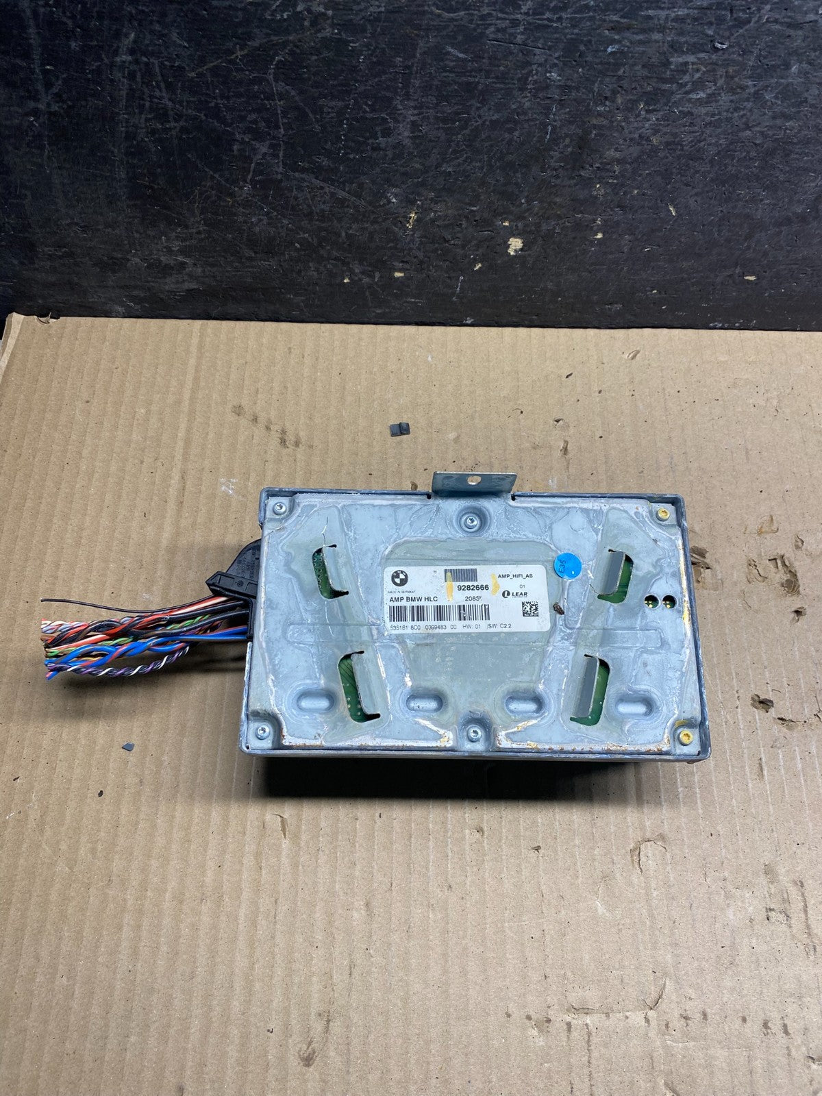 2012-2018 BMW 328i 335i 3 Top HiFi Lear Radio Audio Amplifier Amp AJ0200 DG1