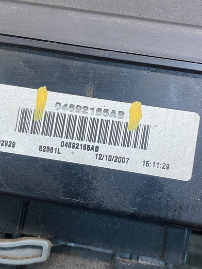 2008 Jeep Grand Cherokee Fuse Box Relay Panel 04692165ab AH4956 DG6