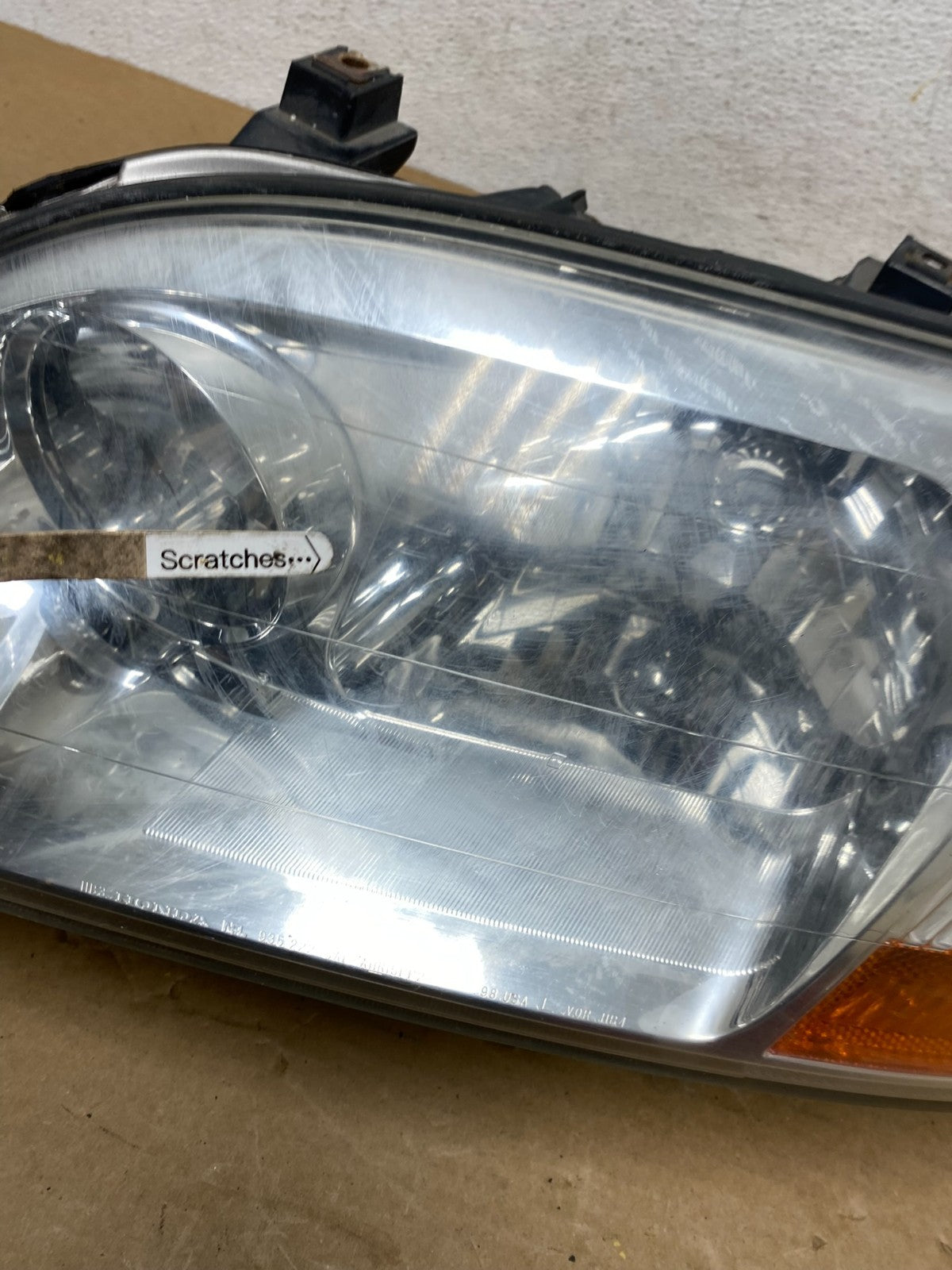 2001 to 2003 Acura MDX Left Driver LH Halogen Headlight AD3958 DW3