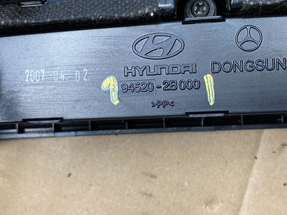 2007 to 2012 Hyundai Santa Fe Center Air Vent A/C Clock Bezel Trim AB8710 DG5