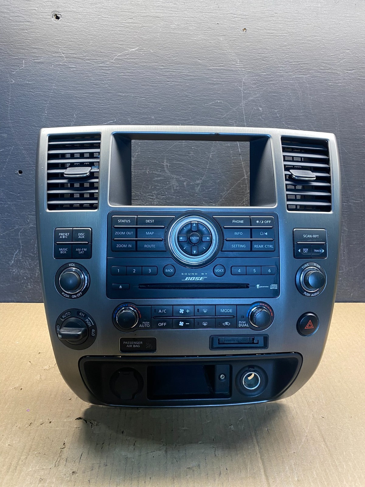 2008 to 2012 Nissan Armada Bose Radio CD Player A/C Climate Control OE AG3999 DG0