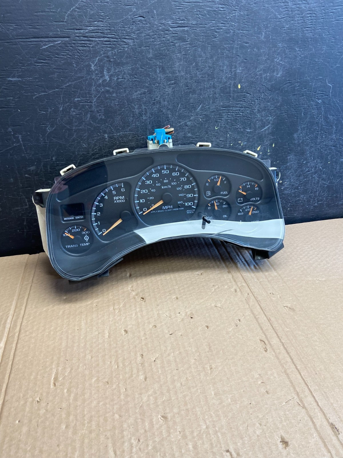 1999 to 2002 Chevrolet Silverado Sierra Cluster Gauge Speedometer ECM AF6158 DG0