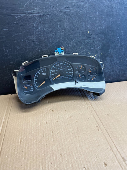 1999 to 2002 Chevrolet Silverado Sierra Cluster Gauge Speedometer ECM AF6158 DG0
