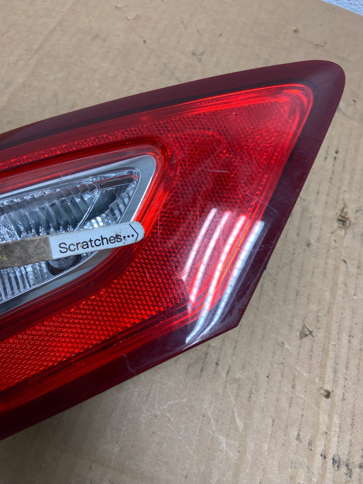 2013 to 2016 Ford Fusion Left Driver LH Side Tail Light Inner AD0848 LK3