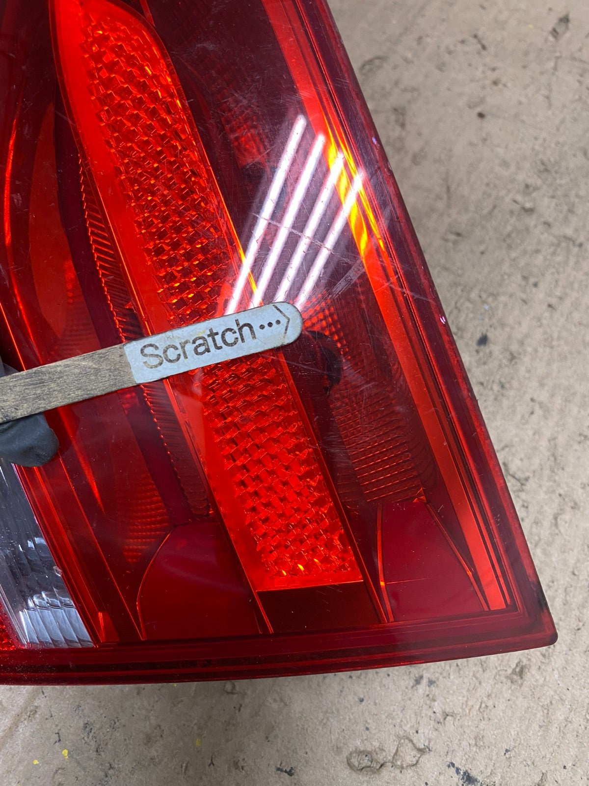 2009 2010 2011 2012 Audi A4 Sedan Right Passenger Inner Tail Light Q3800 DW3