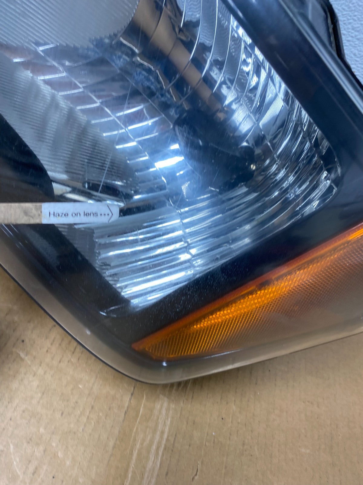 2009 to 2014 Ford F-150 F150 Left+Right Black Halogen Headlights AE1612 DW6