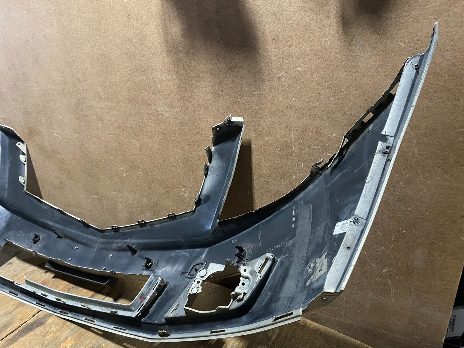 2010 to 2016 Cadillac SRX Beige Color Front Lower Bumper Cover Textured AF372413