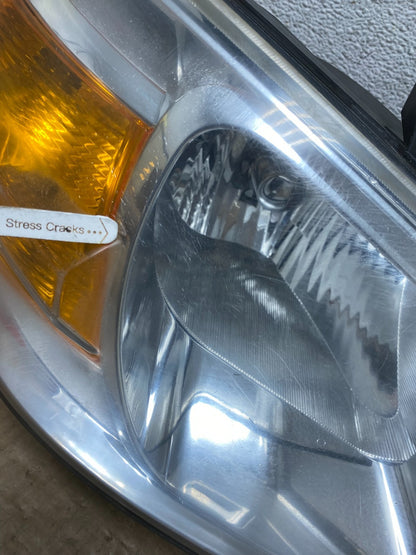 2008 to 2010 Dodge Caravan Left+Right Set Side Halogen Headlights AI8161 DW5