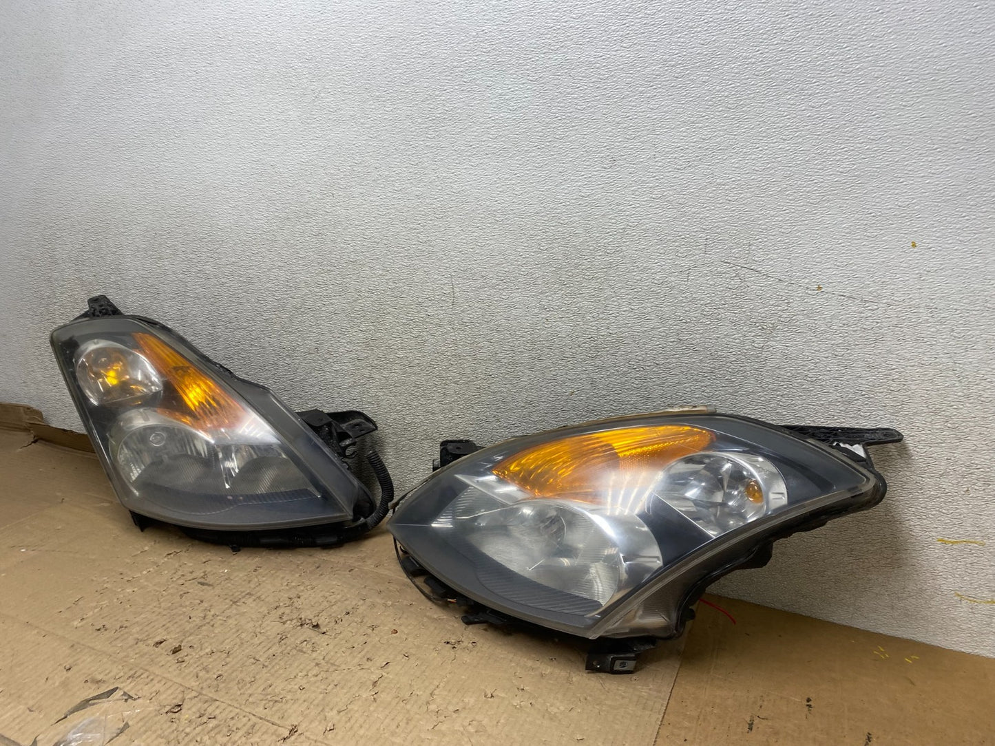 Sedan 2007 2008 2009 Nissan Altima Left+Right Set Headlights U6511 DW1