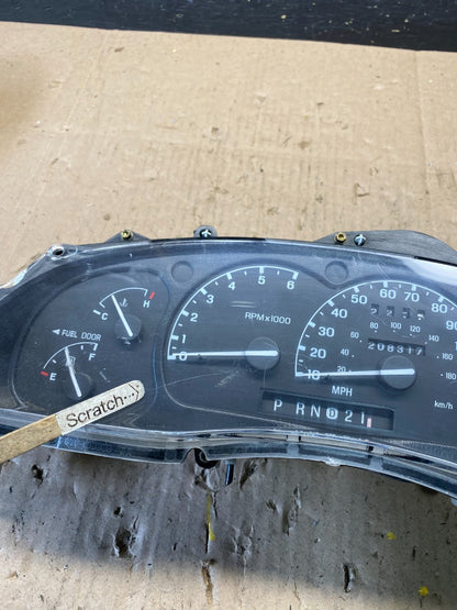 2001 2002 2003 Ford Explorer Speedometer Cluster Gauge Oem R8872 DG3