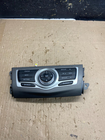 2009-2014 Nissan Murano AM FM Radio CD Control Panel AB5477 DG0
