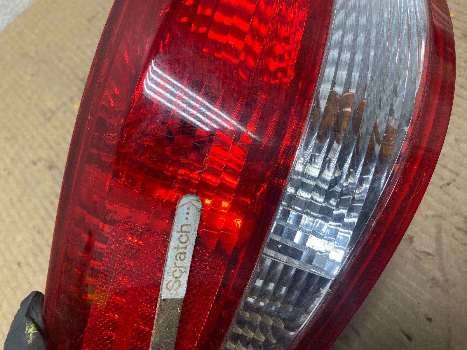 2003 to 2004 Honda Accord Sedan Left Driver Lh Side Tail light W5155 DW3