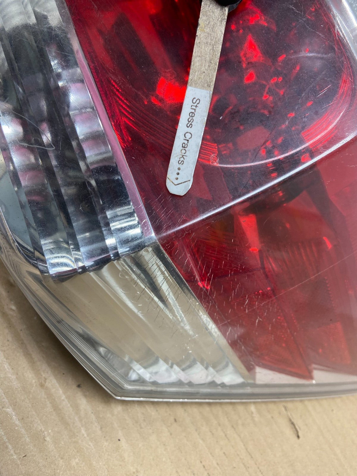 2008 to 2012 Honda Accord Sedan Tail light Right Passenger RH AG8909 DW4
