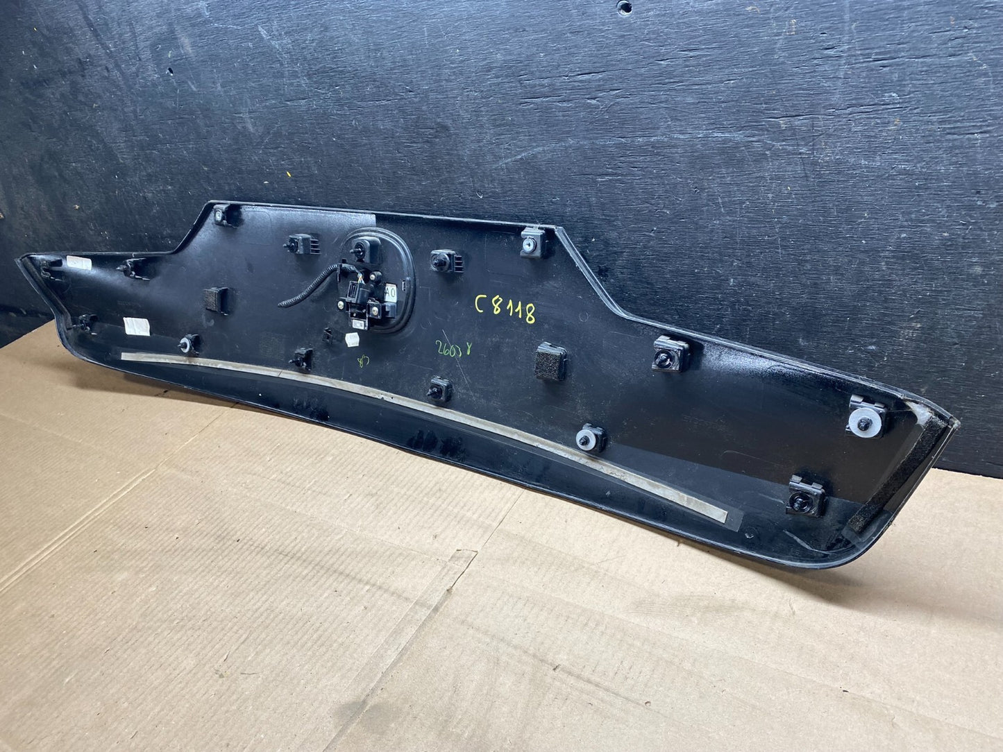 2021 to 2023 Acura TLX Rear Trunk Molding Panel W/ Camera C8118 C6