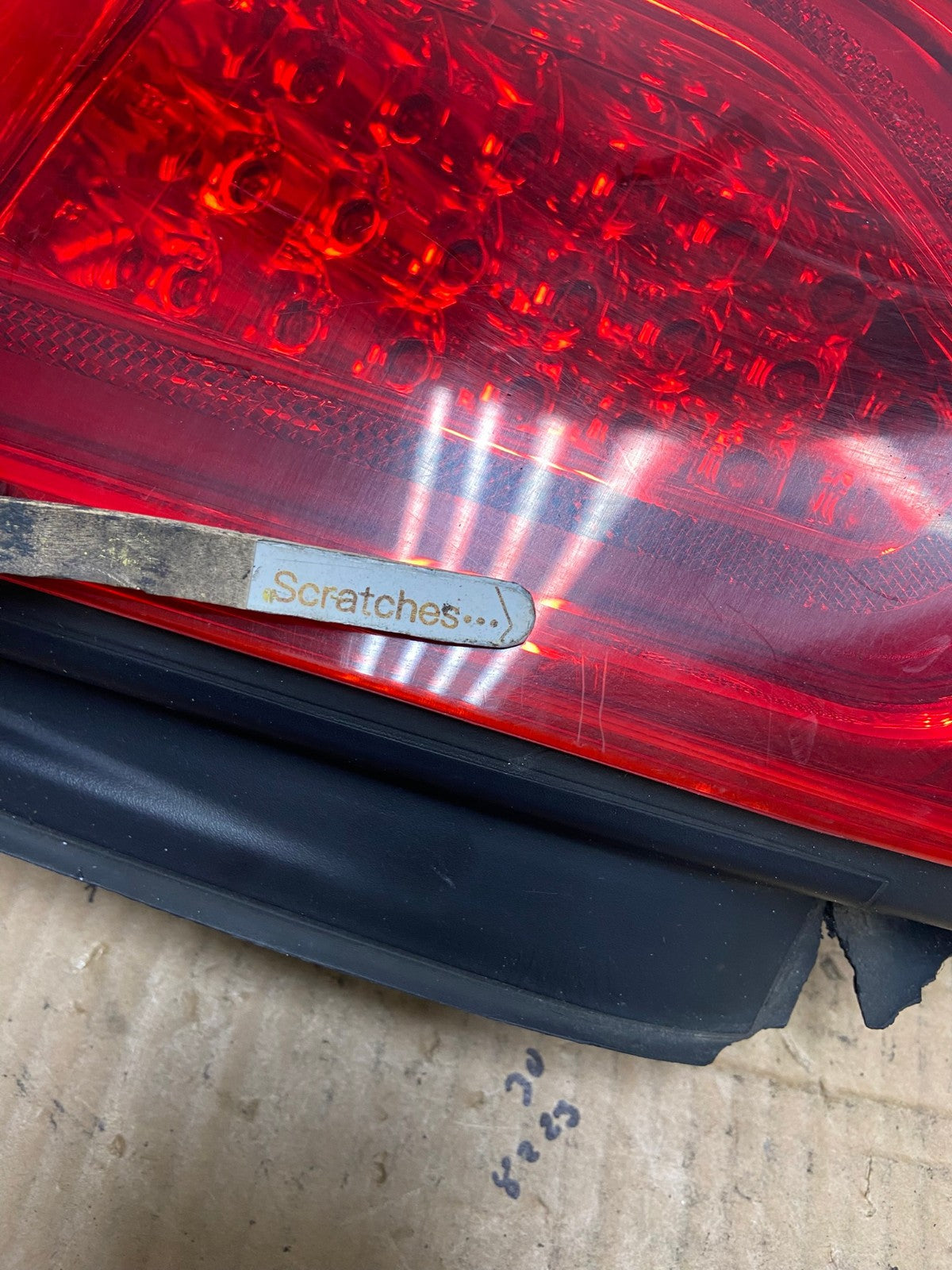 2015 to 2023 Chrysler 300 Left Driver Lh Side LED Tail Light AI8257 LK3